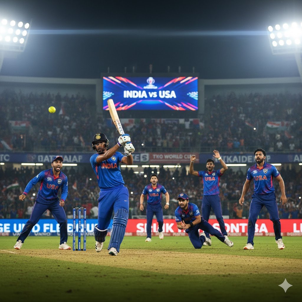 India vs USA T20 World Cup 2026