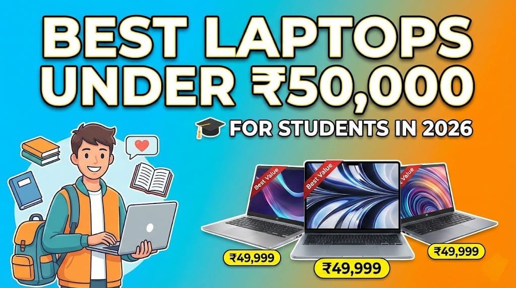 Best Laptops Under Rs. 50,000 for Students