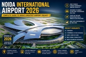 Noida International Airport 2026 – Complete Guide to India’s Greatest Airport Project.