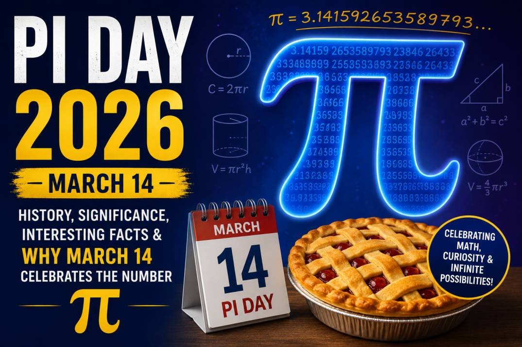 Pi Day 2026: History, Significance, Interesting Facts & Why March 14 Celebrates the Number π