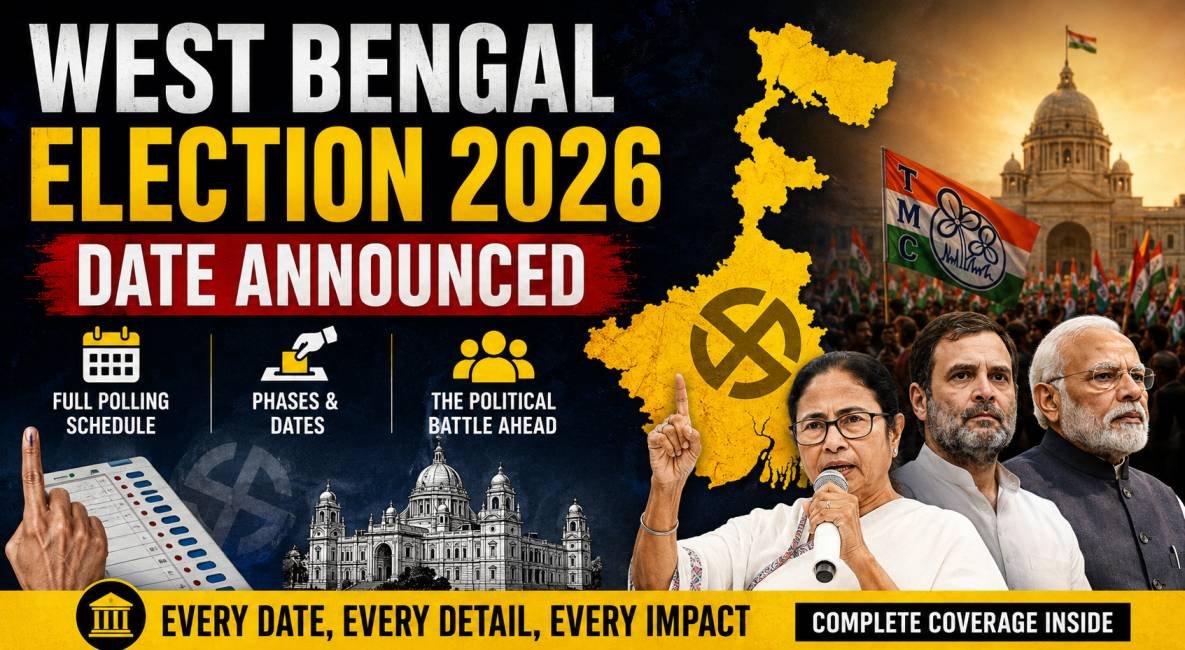 West Bengal Election 2026 Date Announced: Full Polling Schedule, Phases, and the Political Battle Ahead