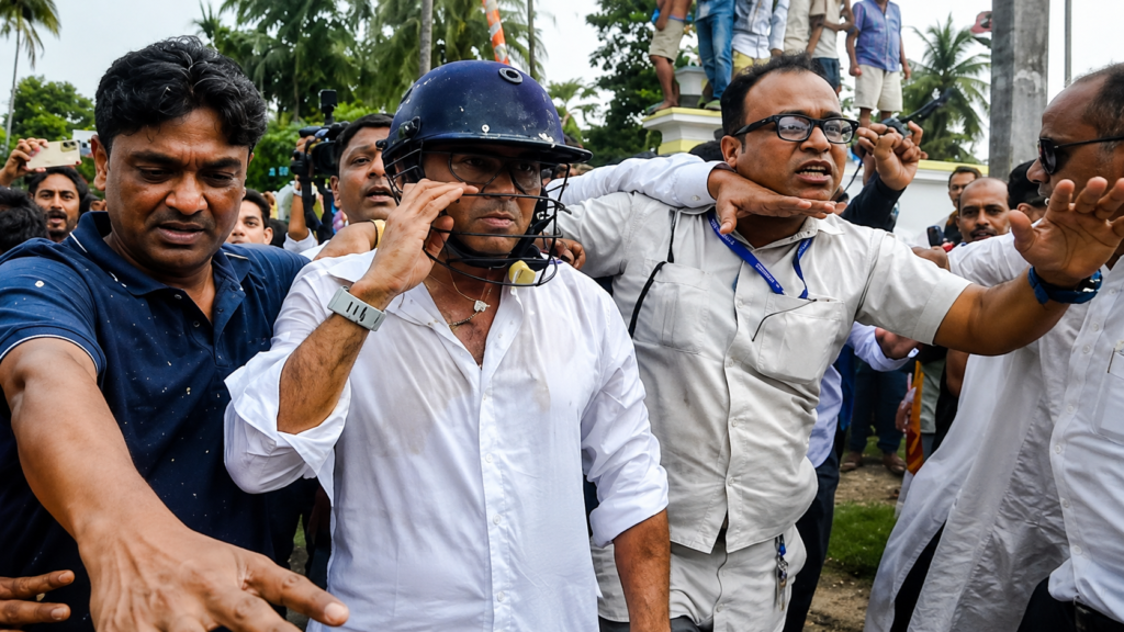 Abhishek Banerjee Attacked in Sonarpur