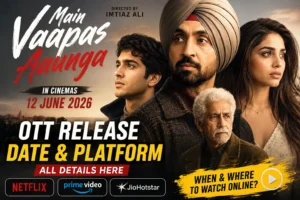 Main Vaapas Aaunga OTT Release Date and OTT Platform Details
